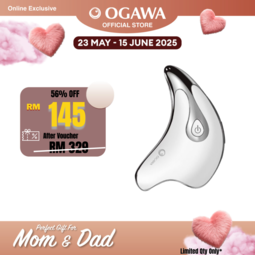 [Apply Code: 7TM12] OGAWA Unique Sheen W Facial Lifting and Massage Device With Heat*
